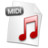 Filetype MIDI Icon
